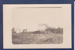 CPA Aviation Accident Carte Photo Non Circulé Militaria WWI Guerre War - Accidents