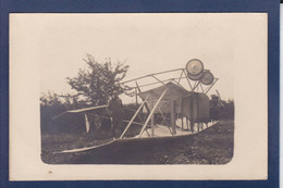 CPA Aviation Accident Carte Photo Non Circulé Militaria WWI Guerre War - Accidentes