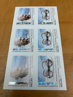 Gandhi Greece Stamp From Hong Kong MNH Booklet - Cartas & Documentos