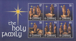 GUERNSEY Block 24,unused,Christmas 1999 - Guernsey