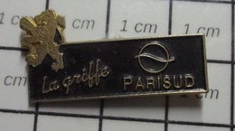 1522 Pin's Pins / Beau Et Rare / THEME : AUTOMOBILES / PEUGEOT LA GRIFFE PARIS SUD - Peugeot