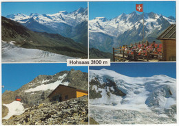 Panorama Hochsaas Ob Saas-Grund - Bergstation Mit Lagginhorn, Weissmes 4023 M  - (Suisse/Schweiz/CH) - Saas-Grund