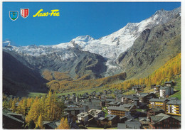 Saas Fee 1800 M, Wallis - Allalinhorn, Alphubel, Täschhorn, Dom - (Suisse/Schweiz/CH) - Täsch