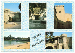 84210 PERNES LES FONTAINES - 5 Vues De La Ville - Pernes Les Fontaines