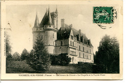 86210 VOUNEUIL-SUR-VIENNE - Le Château De Chistré - La Chapelle Et La Façade Ouest - Vouneuil Sur Vienne