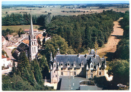 86800 SAINT JULIEN L'ARS - Vue Aérienne - Le Prieuré - Postée En 1973 - Saint Julien L'Ars