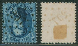 Médaillon Dentelé - N°15 Obl Pt 297 (Lp 297) "Poix" - 1863-1864 Medallions (13/16)