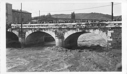 140722 - PHOTO 1937 - 26 ST VALLIER Crue Sous Le Pont - Autres Communes