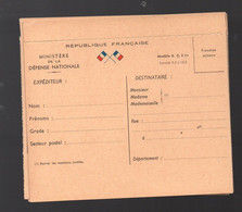 Carte De Franchise Mitaire (avec Drapeaux) NEUVE  "prise De Solde"     (PPP37969) - Other & Unclassified