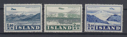 Iceland 1952 - Michel 278-280 Mint Hinged * - Neufs