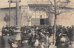 87-LIMOGES-GREVES DU 15 AVRIL 1905, ENTREE DES OUVRIERS A LA CONFERENCE DONNEE AU CIRQUE - Limoges