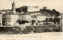 MONTELIMAR QUARTIER DU FUST ET LA TOUR DE NARBONNE 1918 - Montelimar