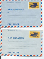 Aérogrammes 1002- AER Et 1003-AER Neufs  Embléme PTT - Aerogrammen