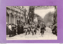 54 /  Nancy - Rentrée Triomphale Du 20e Corps 27 Juillet 1919 Le Drapeau Du 26e Rue De Metz - Nancy