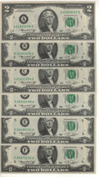 USA   $2 Bills "FULL Set 12 Districts A-B-C-D-E-F-G-H-I-J-K-L"  (dated 1976)  , P461   UNC - Biljetten Van De  Federal Reserve (1928-...)