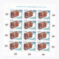 ITALIE 2004 TIMBRE N°2715 LA FEUILLE NEUVE AVEC CHARNIERE EUROPA - Feuilles Complètes