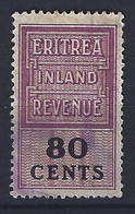 ERITREA INLAND REVENUE - 80 Cents. - Andere & Zonder Classificatie