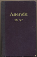 AGENDA 1937 Offert Par La Société Astra, Non écrit, 7 Pages De Renseignements En Fin D'agenda, Bon état Général - Unclassified