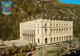 Delcampe - CPM-64- Les EAUX CHAUDES - Vallée D'Ossau - Établissement Thermal *Scan Recto/verso - Laruns