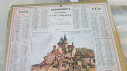 CALENDRIER 1939  / COLLONGE LA ROUGE - Petit Format : 1901-20