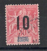 GRANDE COMORE Timbre Poste N° 28 Oblitéré Cote : 3€50 - Usati