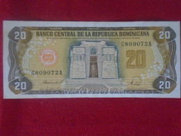 DOMINICAN REP,  P 120c , 20 Pesos , 1988 , EF - Dominicana