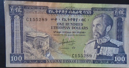 ETHIOPIA ,  P 29 , 100 Dollars , ND 1966, EF - Ethiopia