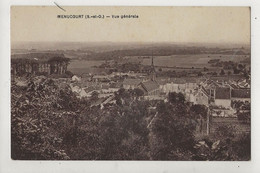 Menucourt (95) : Vue Panoramique Du Quartier De L'église En 1920 PF. - Menucourt