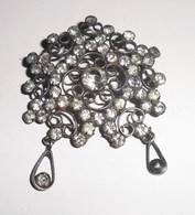 A BROOCH. Silver. VINTAGE. Decoration. - 11-11-i - Broches