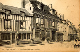 LES ANDELYS LE GRAND ANDELY HOTEL DU GRAND CERF LOT 2 CARTES - Les Andelys