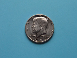 1/2 Half $ - 1972 (D) XF ( For Detail See Scans ) > ( Uncleaned Coin ) ! - 1964-…: Kennedy