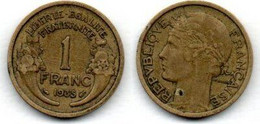 1 Franc  1935 TB+ - Other & Unclassified