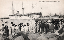 AFRIQUE DU NORD,ALGERIA,ALGERIE,ORAN,ORANIE,MAGHREB,LA RADIEUSE,RARE,1900,WINH LONG,PAQUEBOT - Oran