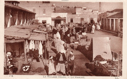 AFRIQUE DU NORD,ALGERIA,ALGERIE,ORAN,ORANIE,MAGHREB,LA RADIEUSE,MARCHE,1900,SOUK,BUREAU DE TABAC AU FOND - Oran