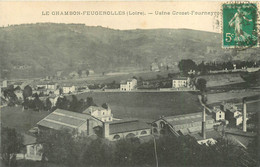 140722 LOIRE 42 LE CHAMBON FEUGEROLLES Usine Crozet Fourneyron - Le Chambon Feugerolles