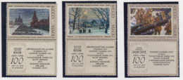 Sowjet-Unie USSR Jaar 1975 Michel-nr 4384Zf/4389Zf **  2 Scans - Altri & Non Classificati