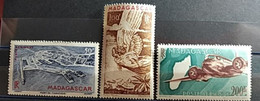 Madagascar 1946 Divers PA 63-64A , 3 Val ** MNH - Airmail