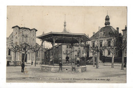 TREVOUX - 01 - Ain - Place De La Terrasse Et Kiosque à Musique - Achat Immédiat - Trévoux