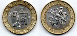 San Marin -San Marino 1000 Lires 1997 R - San Marino