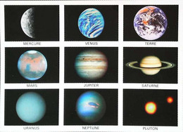 ►  CPSM  Les Neuf Planètes   Nasa   Hubble Space Telescope Institute - Astronomie