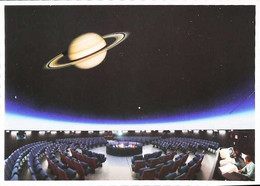 ►  CPSM  Salle Du Planétarium De Bretagne Saturne - Astronomie