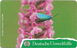 Germany - Deutsche Umwelthilfe - Gymnadenia Conopsea Orchid (Puzzle 1-2) - O 0187 - 02.97, 6DM, 1.500ex, Used - O-Series : Series Clientes Excluidos Servicio De Colección