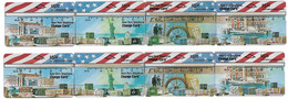 USA - Nynex (L&G) - 2 Full Puzzle Sets Ellis Island (ALL Batch Numbers), 1993, 5.25$, All Mint - [1] Holographic Cards (Landis & Gyr)