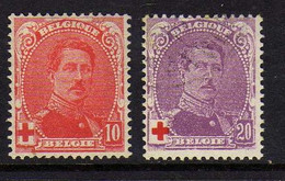 Belgique  - Croix-Rouge  - Neuf* Et Oblit - 1914-1915 Croix-Rouge