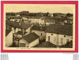 CPA (Réf : U 975) 38. TARTAS (40 LANDES) Vue Générale Sur Le Quartier Du Port MD - Tartas