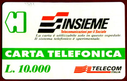 C&C 4681 SCHEDA TELEFONICA PROGETTO INSIEME (CODE 07/) ALTO ADIGE 2^A QUALITA' - Special Uses