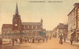 Condé Sur Noireau         14       Place Et église Saint Martin  ...    (voir Scan) - Sonstige & Ohne Zuordnung