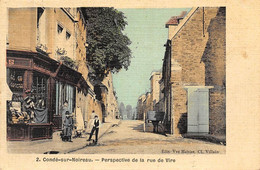 Condé Sur Noireau         14          Perspective De La Rue De Vire. Commerce        (voir Scan) - Sonstige & Ohne Zuordnung