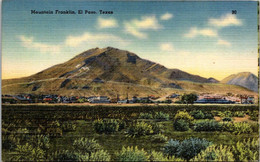 Texas El Paso Mount Franklin - El Paso