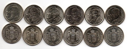 Serbia - Set 6 Coins 20 Dinara 2006 - 2012 UNC Comm. Lemberg-Zp - Serbia